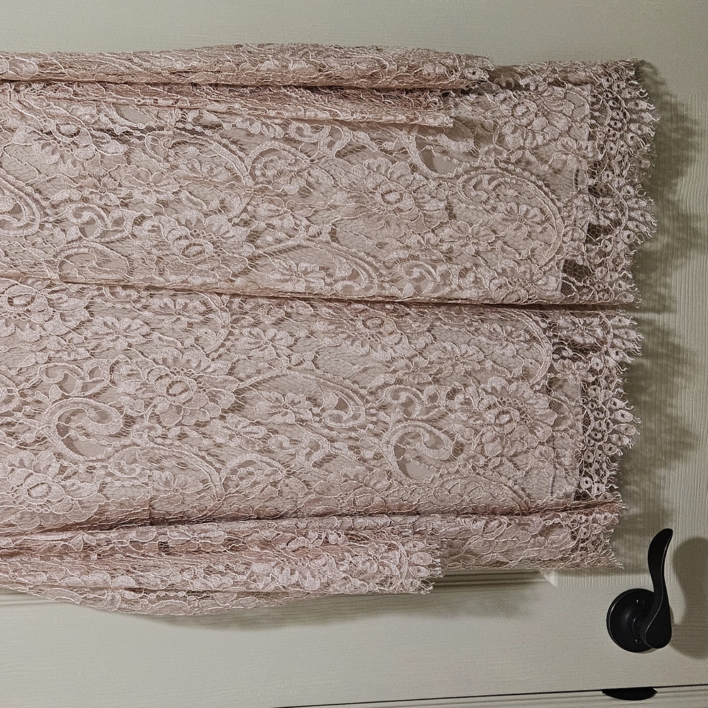 Stizzoli Pink Lace Embellished Blouse with Cuffed Sleeves